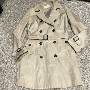 Michael kors like new tench coat